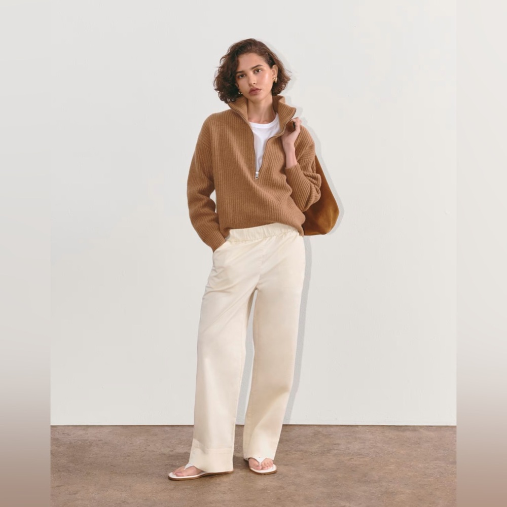 Everlane | Easy Pants in Cream